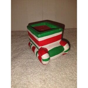 Christmas Santa Sled Candle Holder